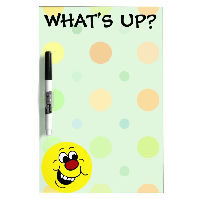 Wise Face Grumpey Dry-Erase Board (Front)