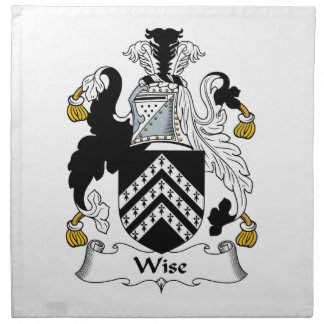 Wise Family Crest Cloth Napkin