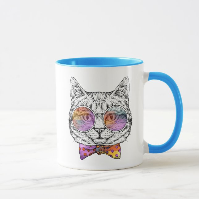 Wise Kitty Kat Mug (Right)