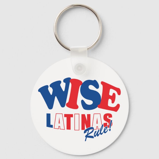 wise latina sotomayor key chain llavero (Front)