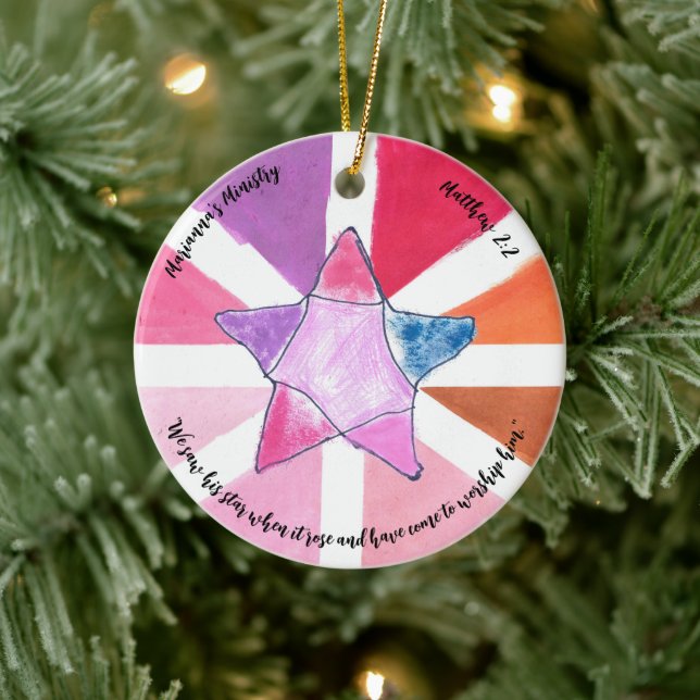 Wise Man Star Ornament (Tree)