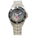 Wise Mandrill Monkey Watch