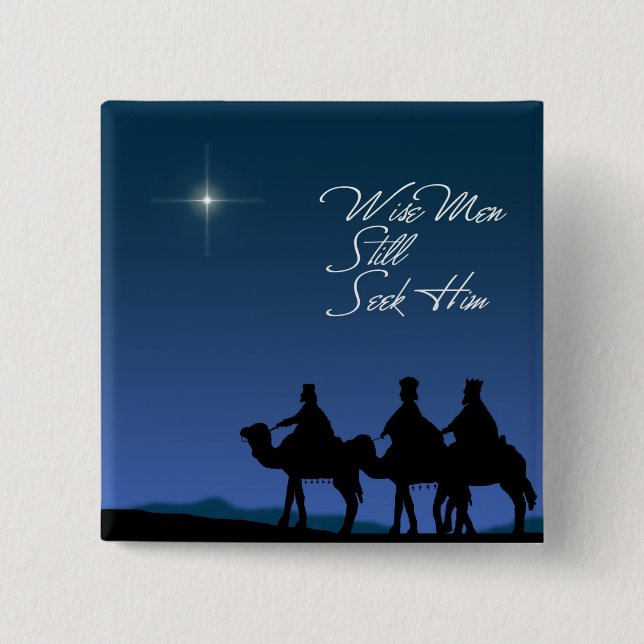 Wise Men Button (Front)