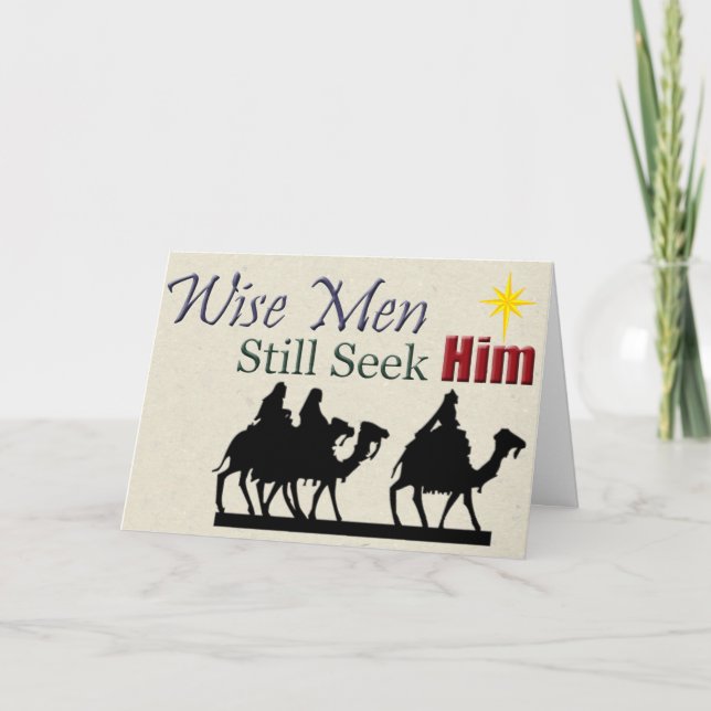 Wise Men Card (Front)