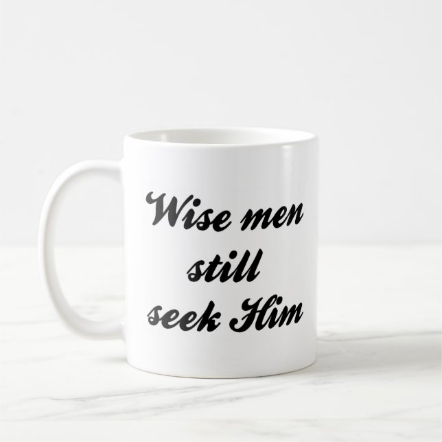 Wise Men Coffee Mug (Left)