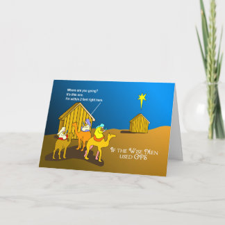 Wise Men Geocaching Christmas Card
