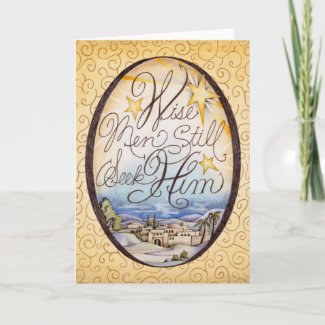 Wise Men - Greeting Card