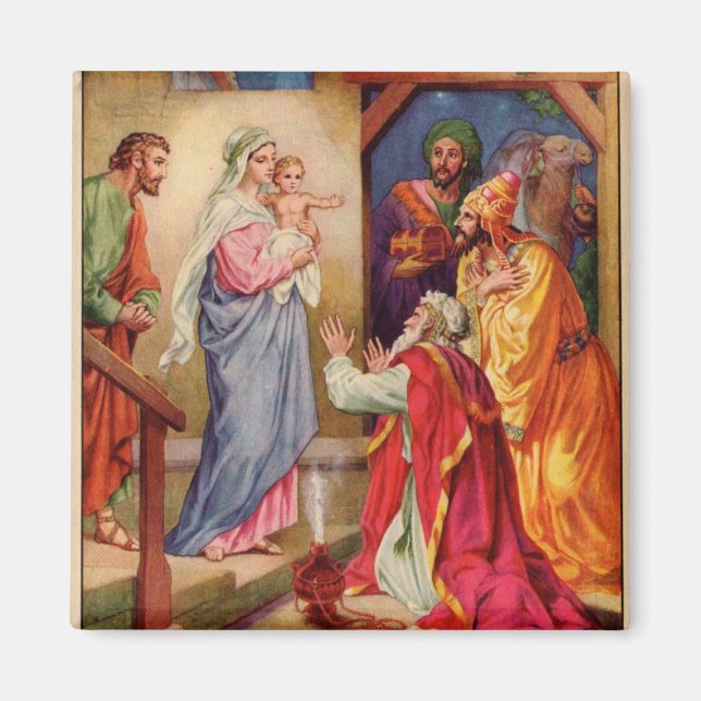 wise men magnet (Front)