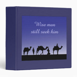 Wise Men Still Seek Him 3 Ring Binder