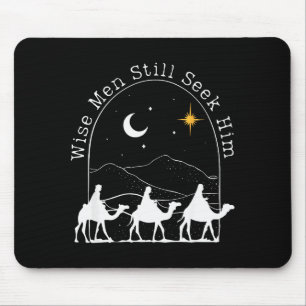 Wise Men Still Seek Him Christian Christmas Jesus Mouse Pad