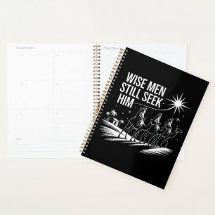 Wise Men Still Seek Him Christian Christmas Jesus Planner