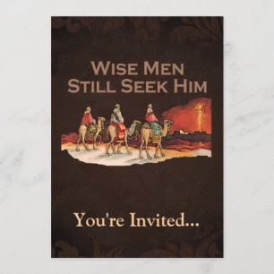 Wise Men Still Seek Him, Christmas Invitation