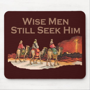 Wise Men Still Seek Him, Christmas Mouse Pad
