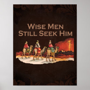 Wise Men Still Seek Him, Christmas Poster