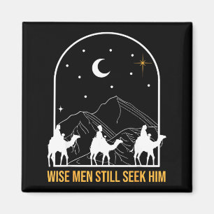 Wise Men Still Seek Him Nativity Scene Christian C Magnet