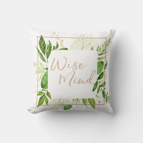 Wise Mind Pillow