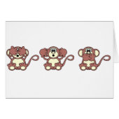 wise monkeys (Front Horizontal)