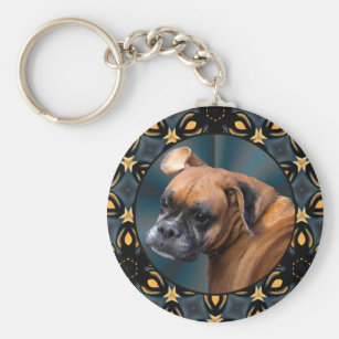 BOXER BRINDLE  ~  KEY CHAIN ~ GREAT GIFT ITEM 