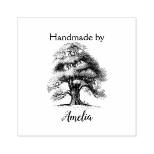 Wise Old Oak Handmade by Rubber Stamp