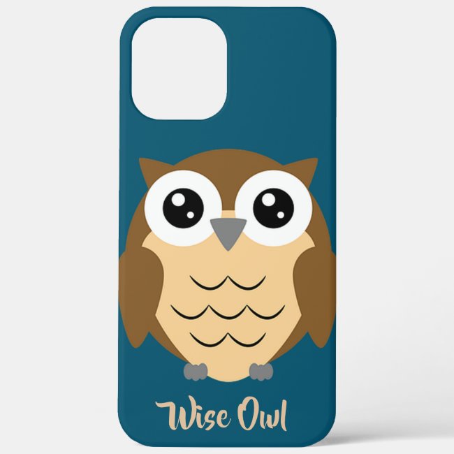 Wise Old Owl Design Phone Case