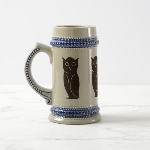 Wise Old Owl Wise Owl Beer Stein