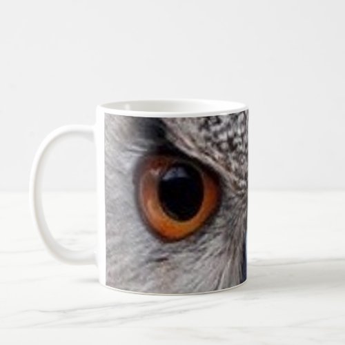 Wise Old Stunning Owl Eyes Nature Mug