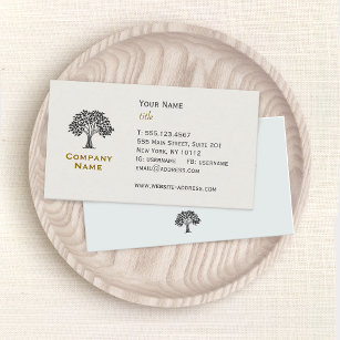 Wise Old Tree Business Card