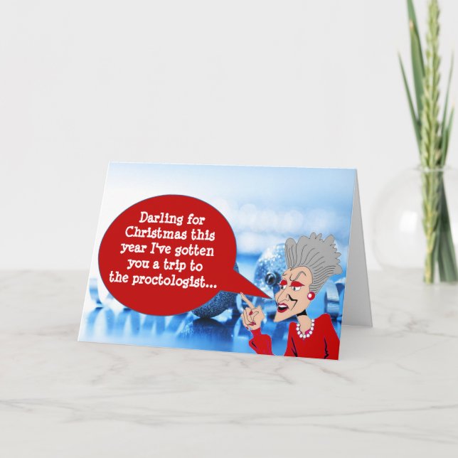 Wise Old Woman Holiday Greeting #6 (2015) (Front)