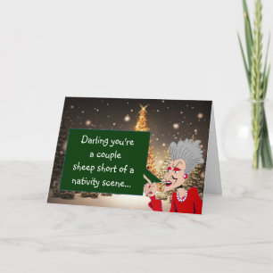 Wise Old Woman Holiday Greeting #7 (2015)