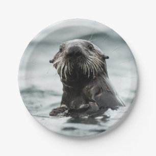 Wise Otter Paper Plates
