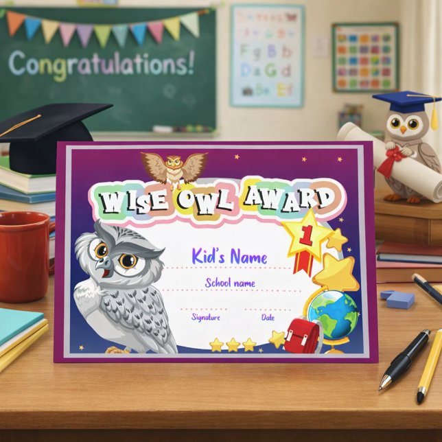 Wise Owl Award  (Creator Uploaded)