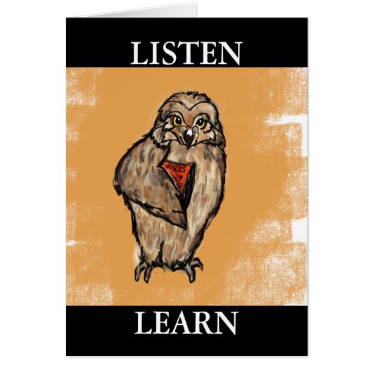Wise Owl Cards (Front)