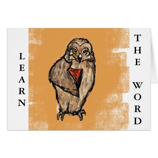 Wise Owl Cards (Front Horizontal)