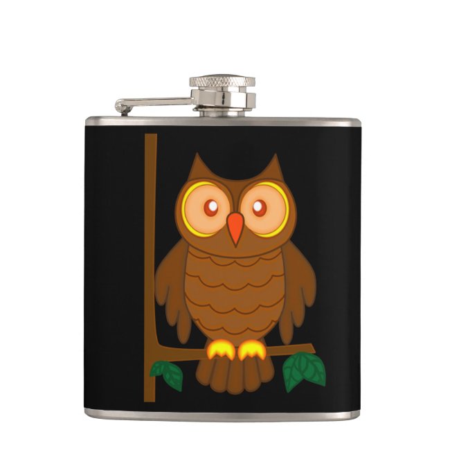Wise Owl Flask