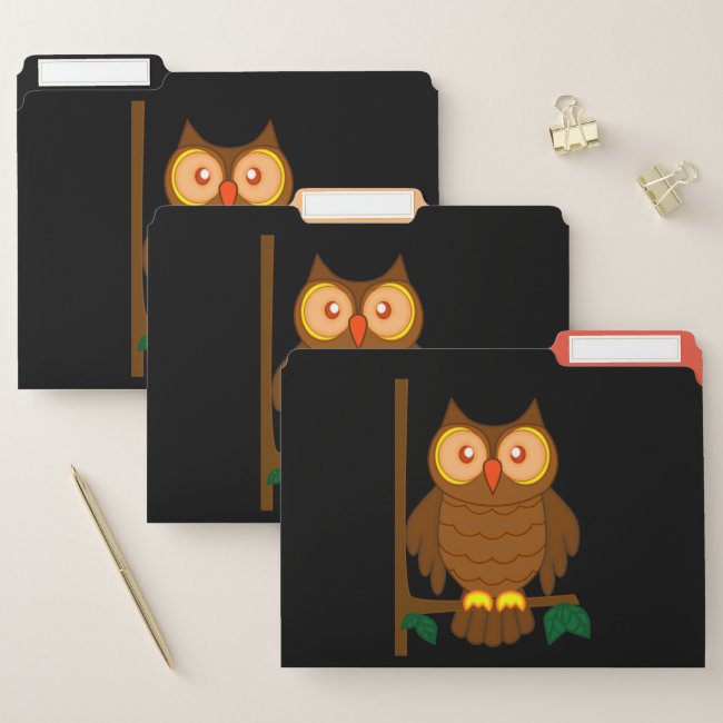 Wise Owl Folder Set