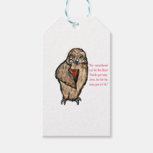 Wise Owl Gift Tags