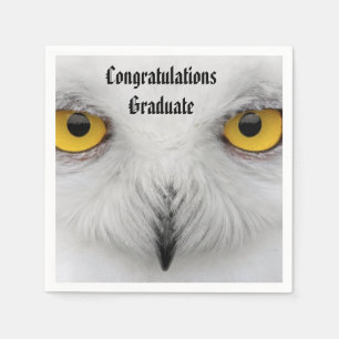 WISE OWL GRADUATION napkins