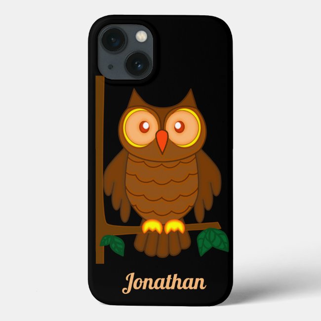 Wise Owl iPhone 13 Case