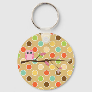 Wise Owl Keychain