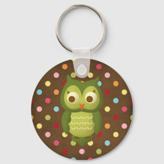 Wise Owl Keychain