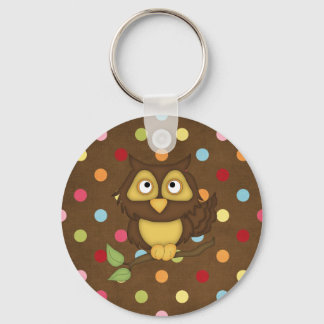 Wise Owl Keychain