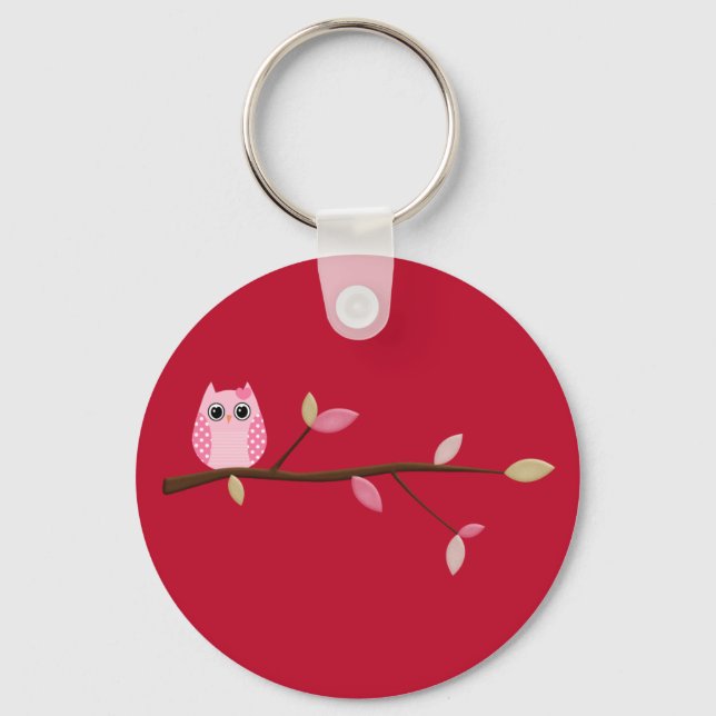 Wise Owl Keychain (Front)