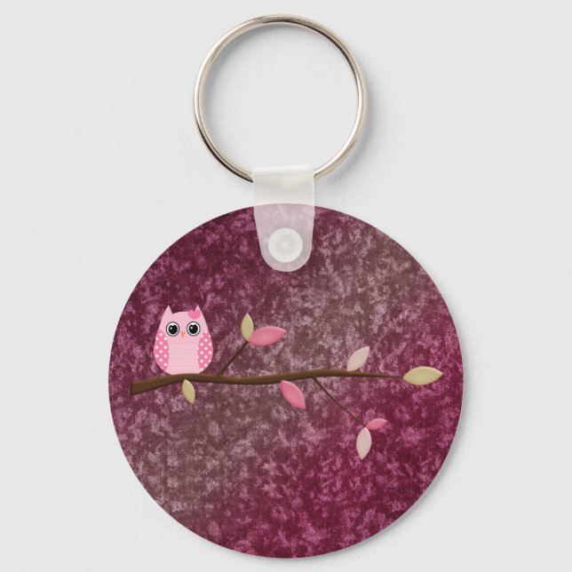 Wise Owl Keychain (Front)