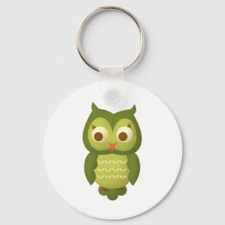 Wise Owl Keychain