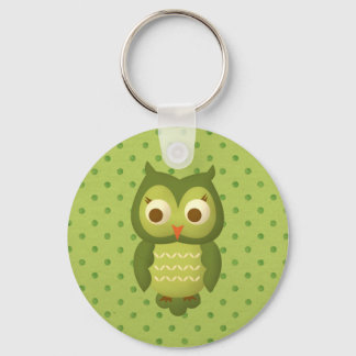 Wise Owl Keychain