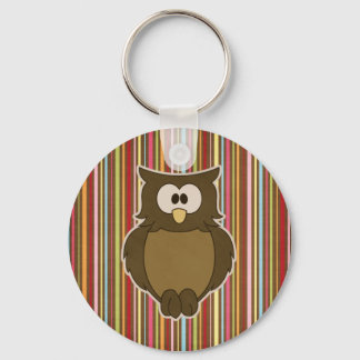 Wise Owl Keychain