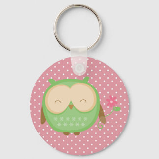 Wise Owl Keychain