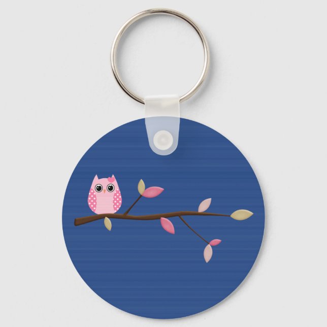 Wise Owl Keychain (Front)