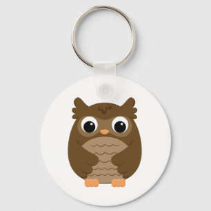 Wise Owl Keychain