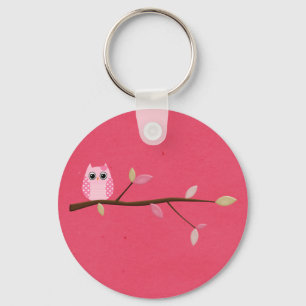 Wise Owl Keychain